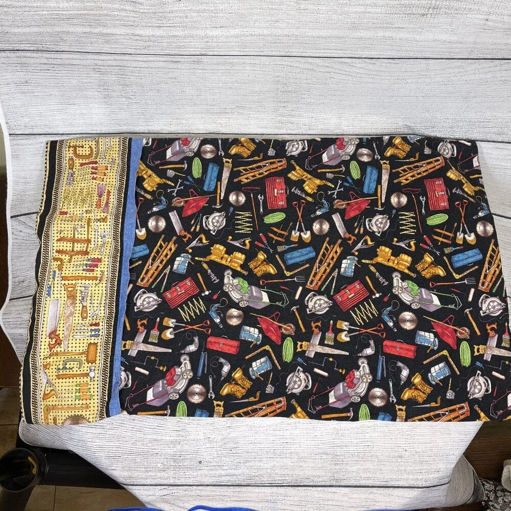 Tools Construction Custom Made Pillowcase Sz Queen